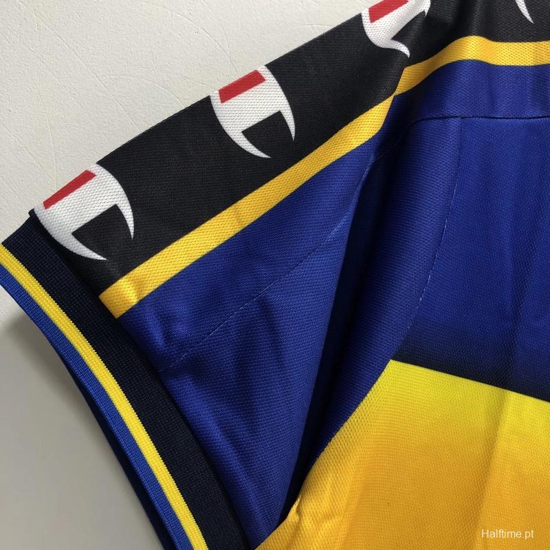 Retro 01/02 Parma Home Soccer Jersey