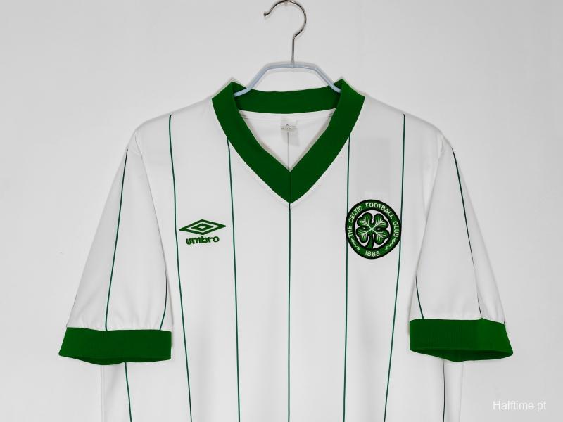 Retro 1984/86 Celtic Away Soccer Jersey