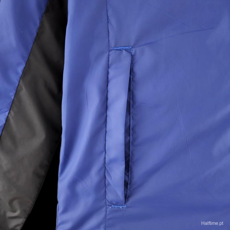 22/23 Chelsea Windbreaker Blue & Black