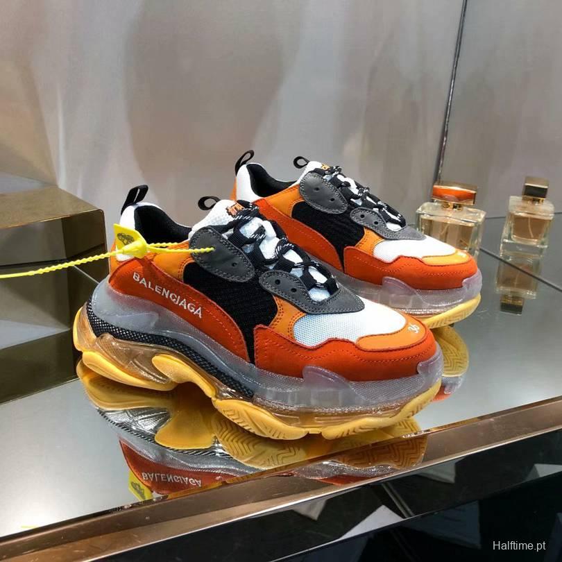 Balenciaga runners womens orange online