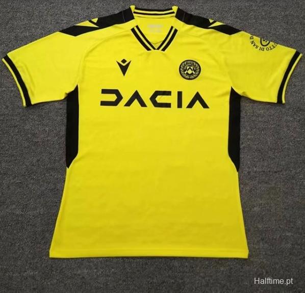 22/23 Udinese Away Yellow Jersey