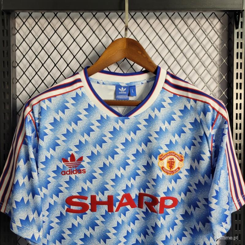 Retro 90/92 Manchester United Away Jersey