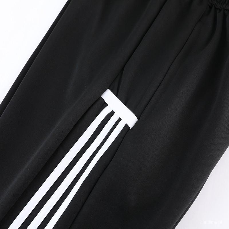 2023 Adidas Black White Full Zipper Jacket +Pants