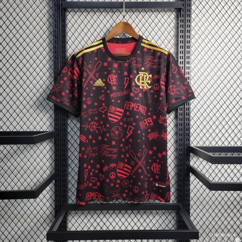 23-24 Flamengo Special Edition Black Red Jersey