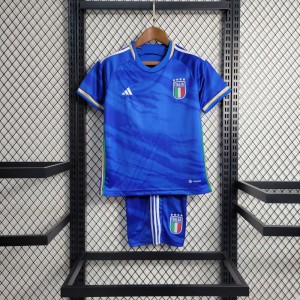 23-24 KIDS Italy Home Jersey Size 16-28