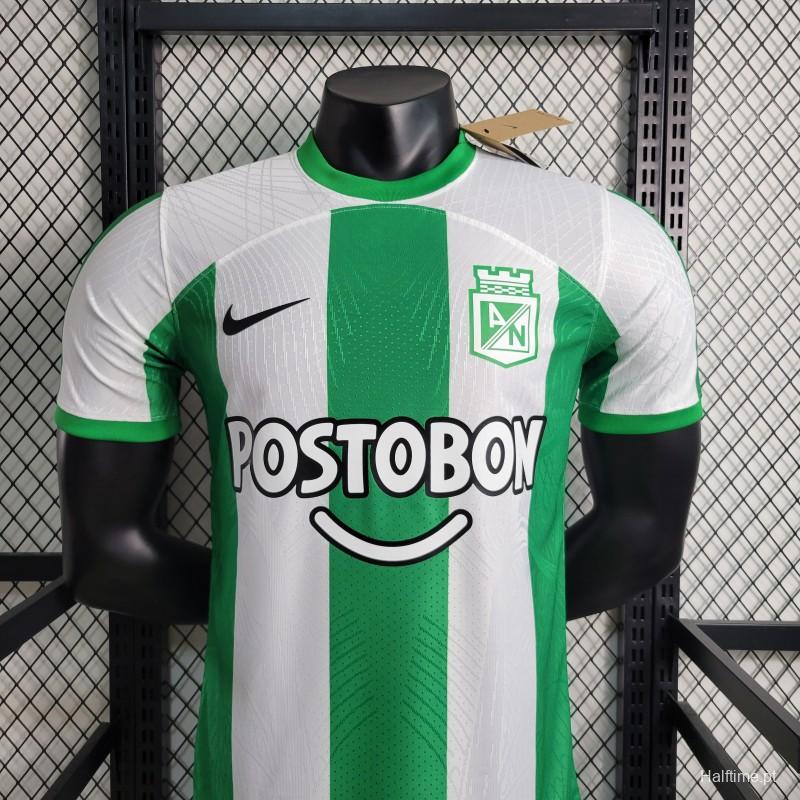 Player Version 23-24 Atlético Nacional Home Jersey