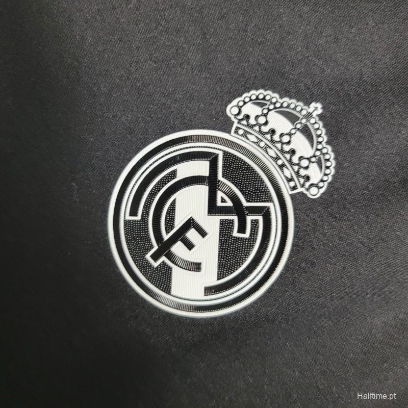 Retro 16-17 Real Madrid Third  Black Jersey