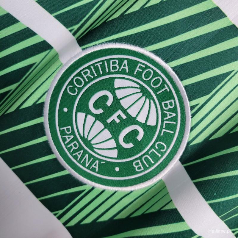 Retro 97-98 Brazil Team Coritiba Home Jersey