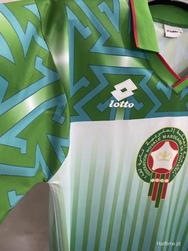 Retro 1994 Morocco Away Green Jersey