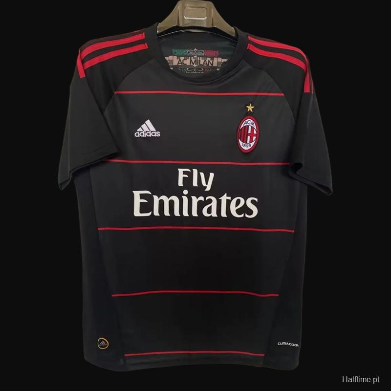 Retro 10/11 AC Milan Third Black Jersey