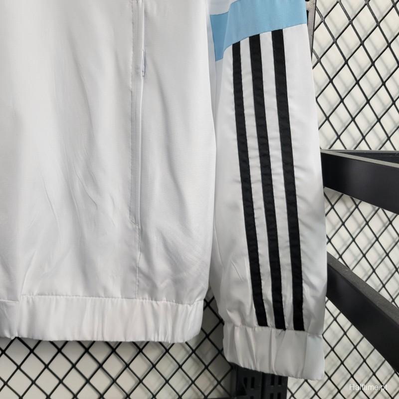 2023 Belgium White Windbreaker