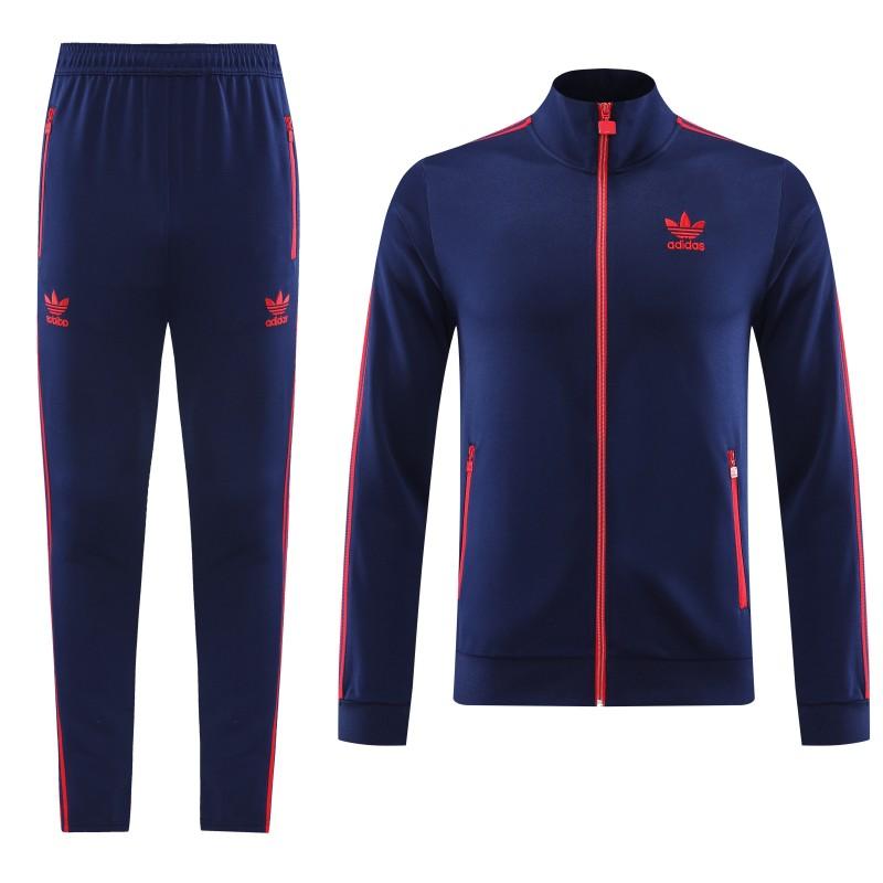 2023 Adidas Original Navy Full Zipper Jacket +Pants