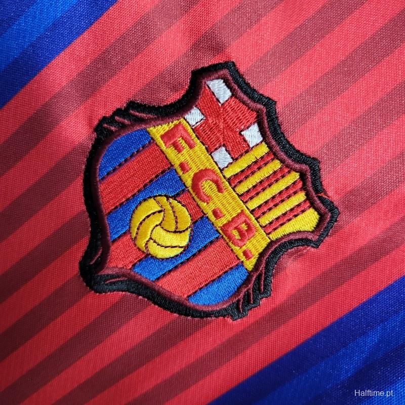 Retro 91/92 Barcelona Home Jersey