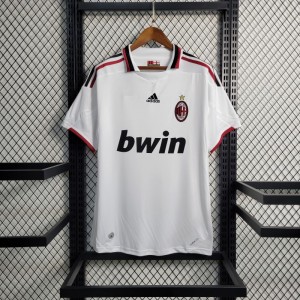 Retro 09/10 AC Milan Away White Jersey