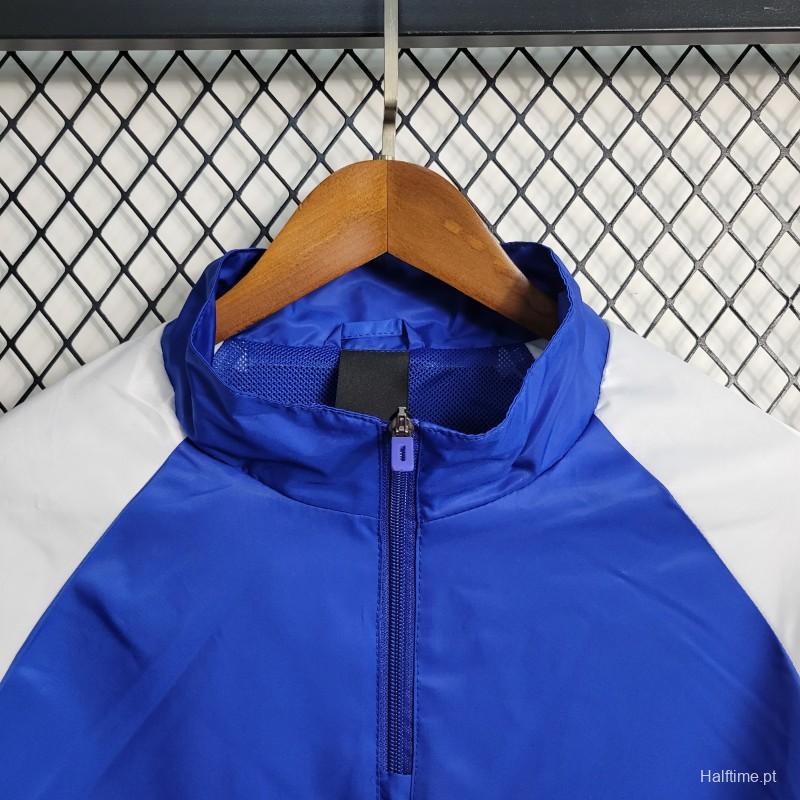 23-24 Arsenal Blue Windbreaker