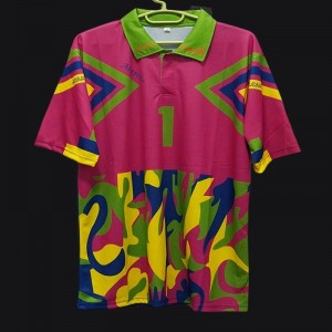 Retro 1994 Mexico Jorge Campos Goalkeeper Pink Jersey