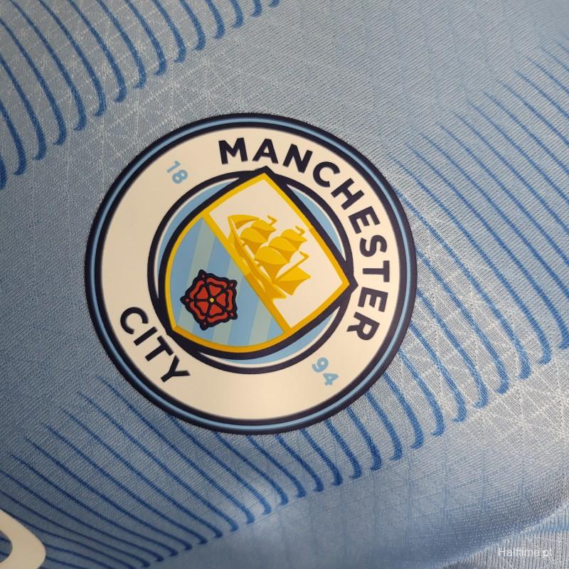 Player Version 23-24 Manchester City Home Jersey