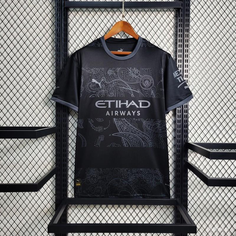 23 24 Manchester City Special Edition Black Jersey Halftime
