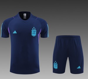 2023 Kids Argentina Blue Goalkeeper Jersey - Kitsociety