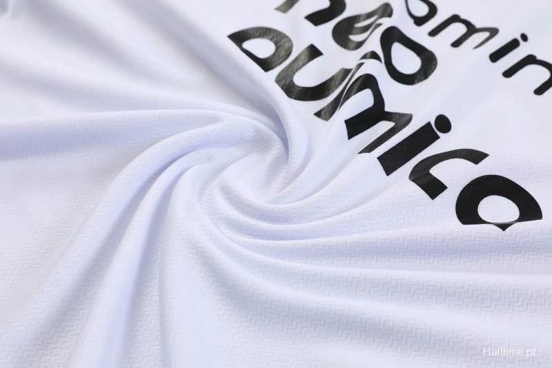 23/24 Palmeiras White Short Sleeve Jersey+Shorts