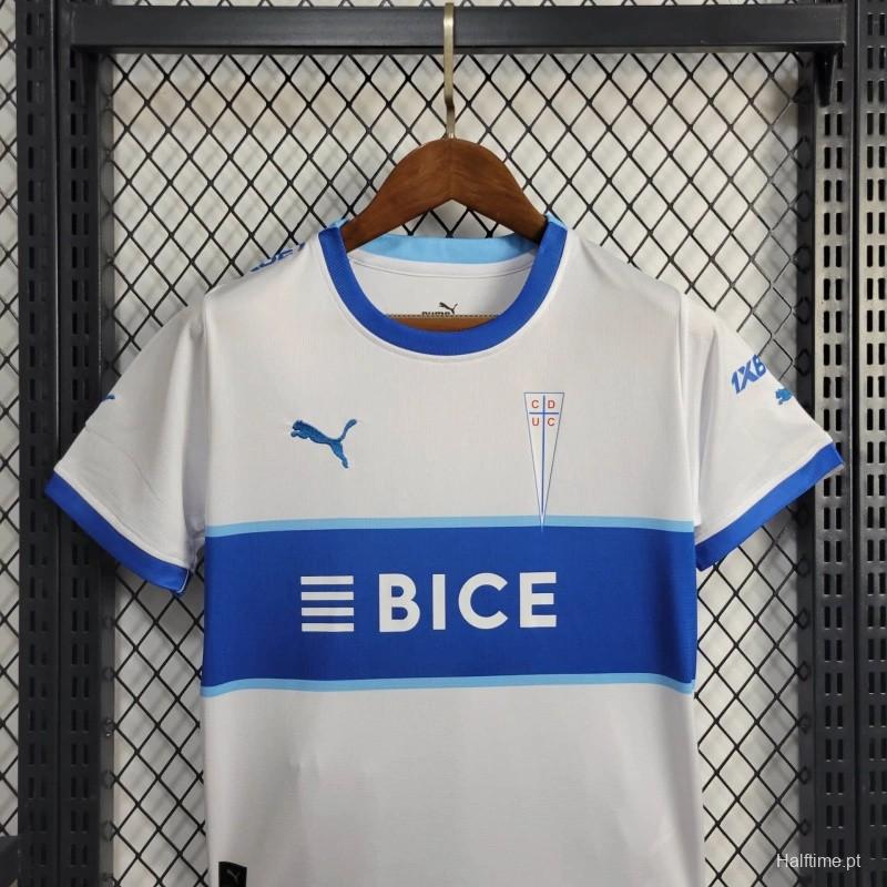 24/25 Kids Deportivo Universidad Catolica Home Jersey