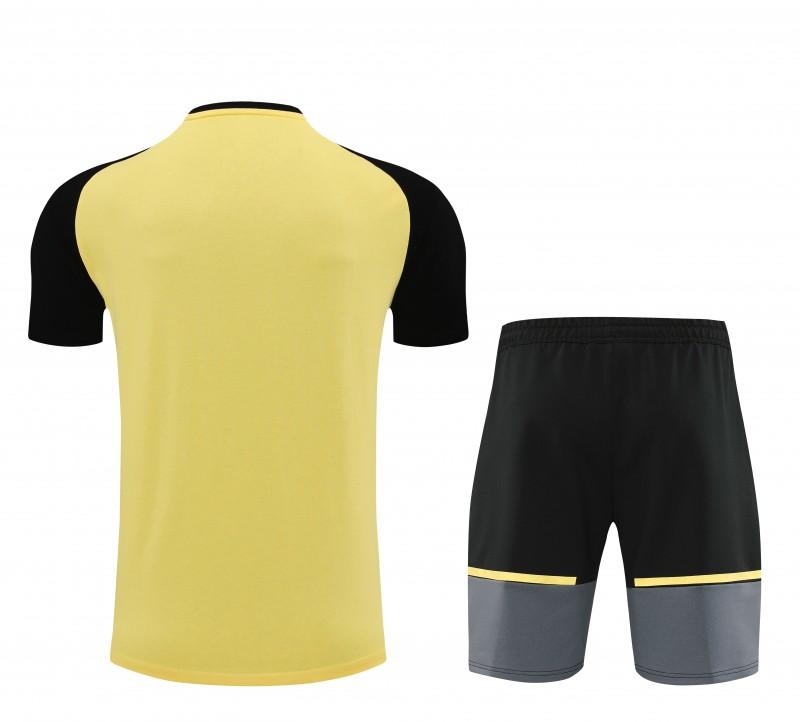 23/24 Borussia Dortmund Cotton Short Sleeve Jersey+Shorts