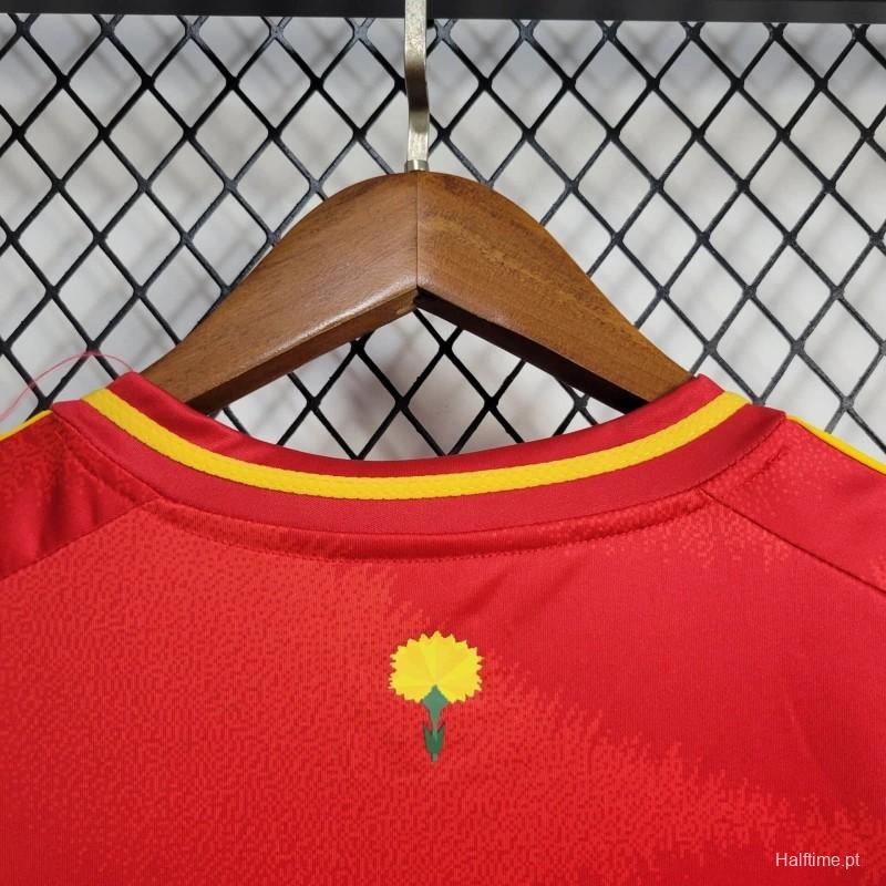 2024 Spain Home Jersey