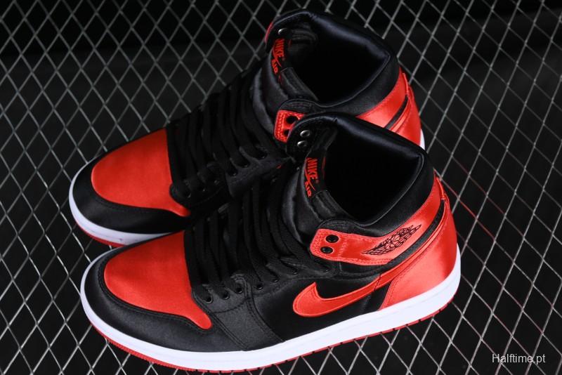 Air Jordan 1 High OG "Satin Bred" AJ1