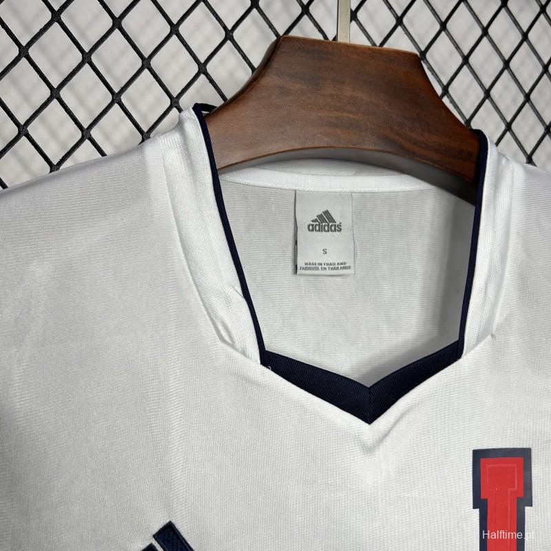 Retro 02/03 Universidad De Chile  Away White Jersey