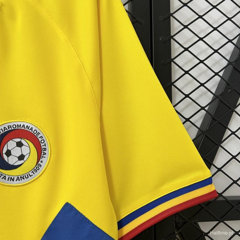 Retro 1994 Romania Home Jersey