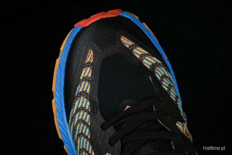 Hoka One One Mafate Speed 4 Low-Cut Professional Trail Running Shoes - 1138472 BKML