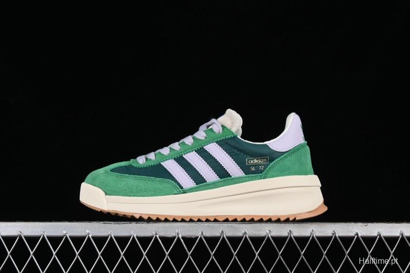 Adidas Originals SL 72 Retro Running Shoes with Ecotex Tongue and EVA Midsole - IH7993