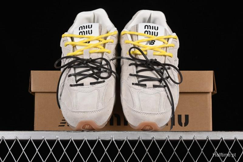 MiuMiu x New Balance 530 Low-Top Classic Retro Casual Running Shoes - AJD4
