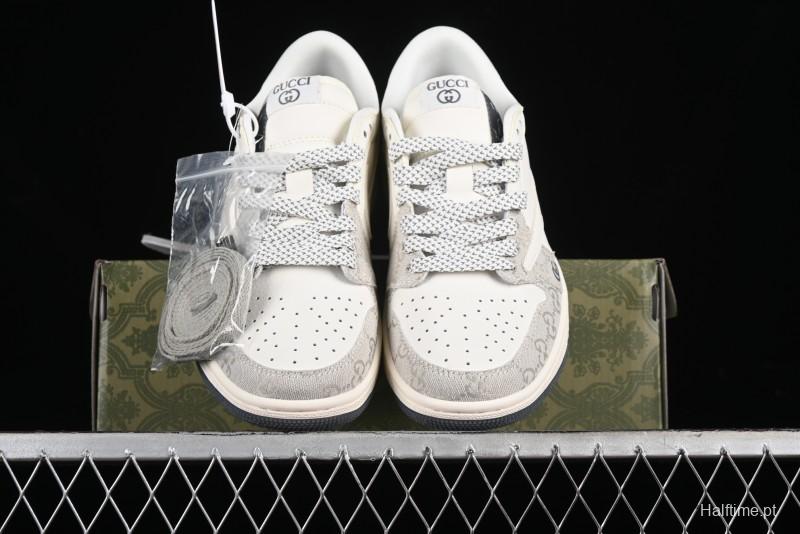 Nike Travis Scott x Fragment Design x Air Jordan 1 Low OG SP AJ1 Casual Sneakers - XZ1658-002