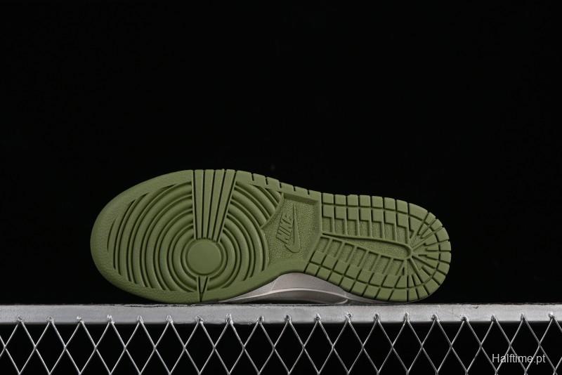Nike SB Dunk Low NOCTA Anniversary Customized Low-Top Casual Sneakers with White and Green Swoosh - DQ1098-388