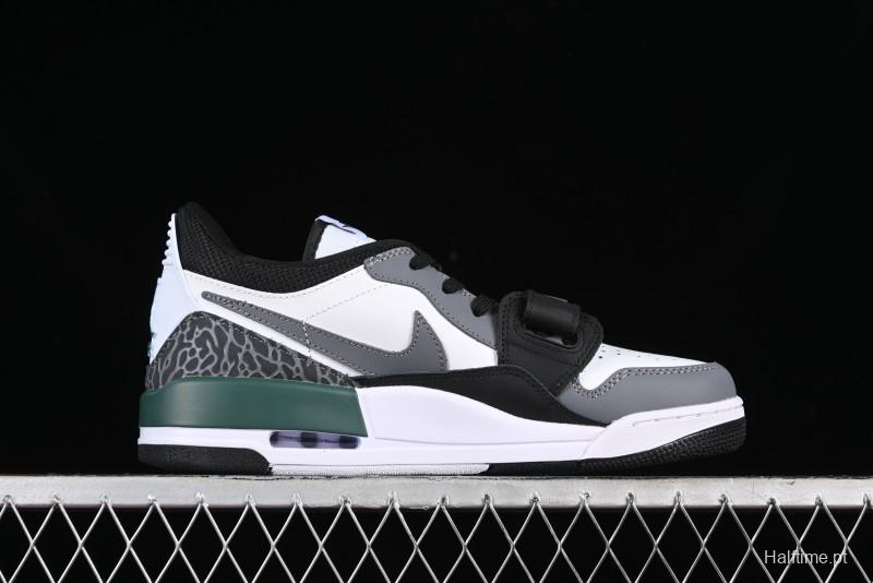 Nike Air Jordan Legacy AJ312 Low Top Sneakers with Triple Strap Design - CD7069-131