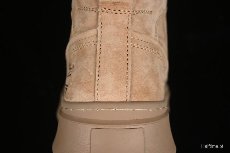 Timberland Outdoor Mid-Top Casual Martin Boots with Premium Suede Leather - TB10072SAND