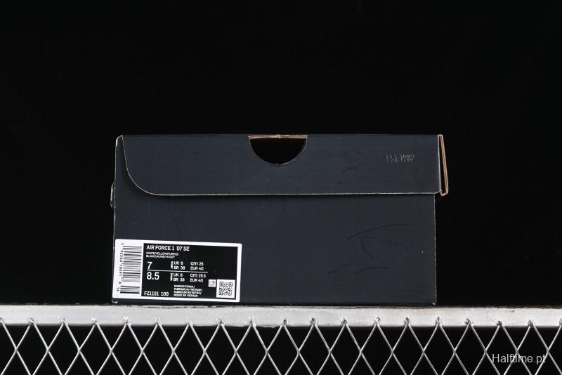 Nike Air Force 1 '07 Low Casual Sneakers with Full-Length Air Cushion - FZ1151-100