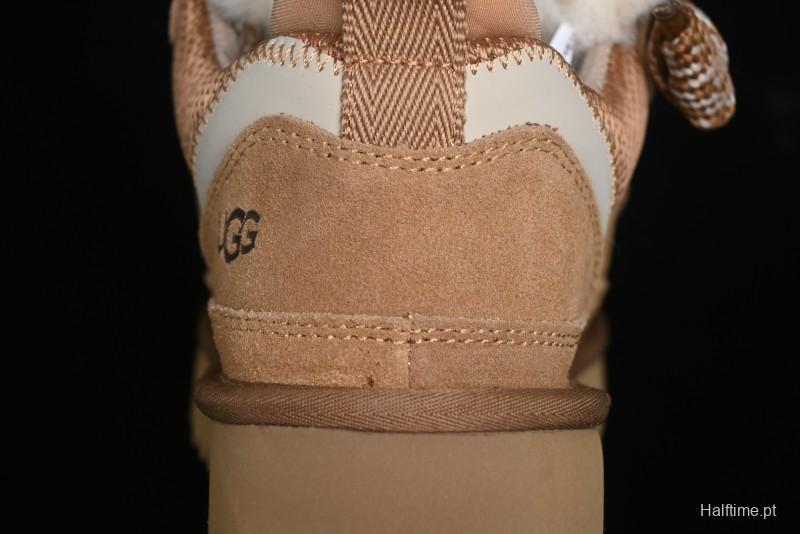 UGG Classic Ultra Mini Mel Dual Color Lace-Up Low-Top Casual Shoes - 1144032