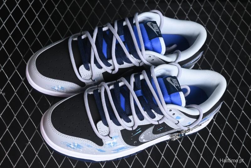 Nike Dunk Low Retro Casual Sneakers with Cosmic Star Eye Design - FQ8826-100