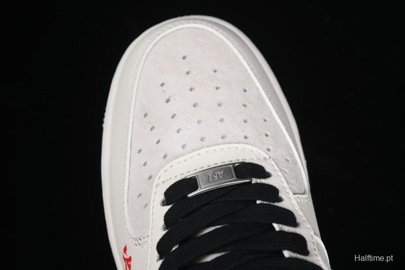 Nike Air Force 1 '07 Low Supreme Snake Year Limited Edition Basketball Shoes with Python Swoosh - DM6688-026