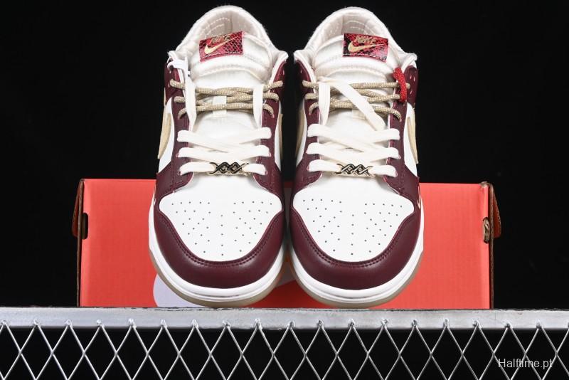 Nike Dunk Low "Year of the Snake" Limited Edition Low-Top Casual Sneakers - HV5991-171