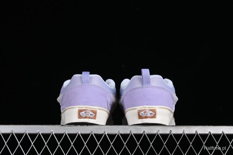 Vans Knu-Skool VR3 LX Low-Top Retro Sneakers in Dusty Purple - VN0009QCB9P