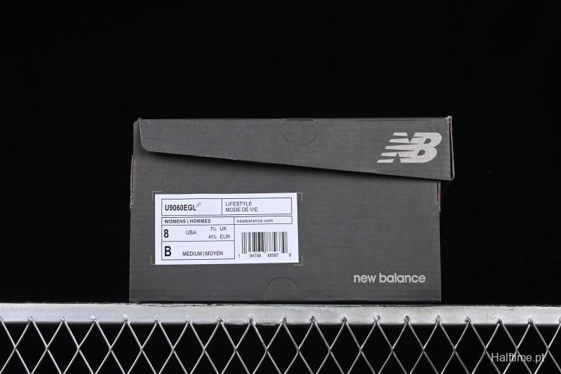 New Balance 9060 Retro Casual Running Shoes with ABZORB Cushioning Technology - U9060EGL