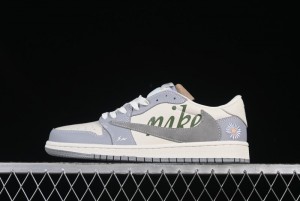 Nike Travis Scott x Fragment Design x Air Jordan 1 Low OG SP AJ1 Retro Sneakers - XS2024-018