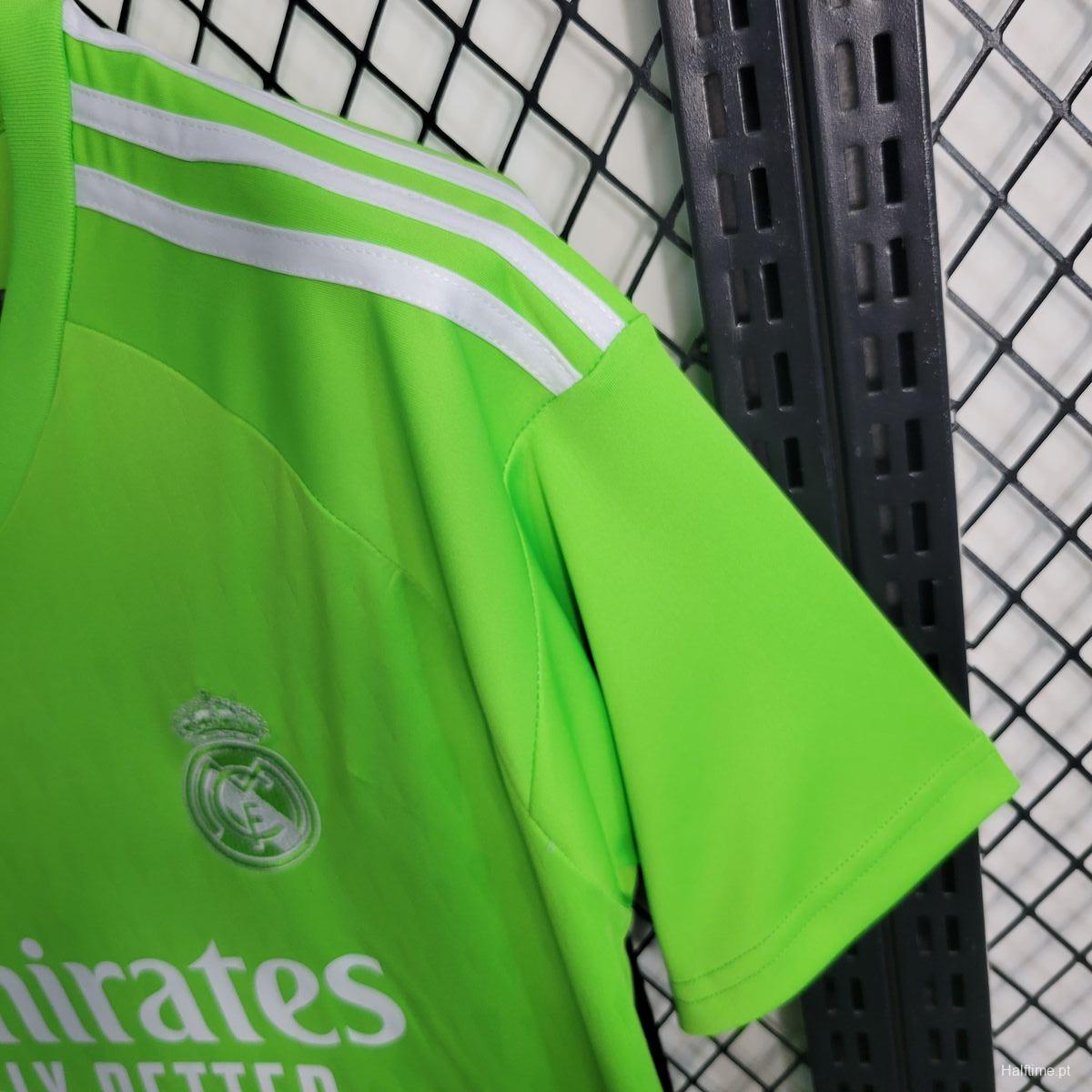 23/24 Real Madrid Green Goalkeeper Jersey