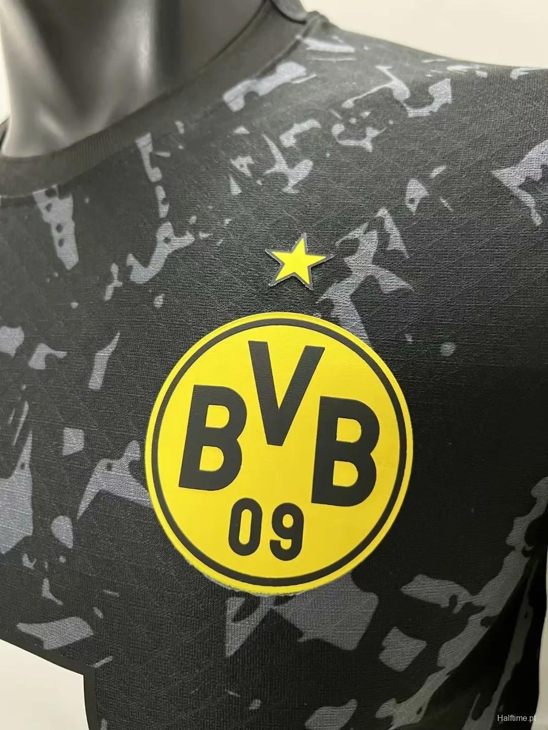 Player Version 23/24 Borussia Dortmund Away Black Jersey