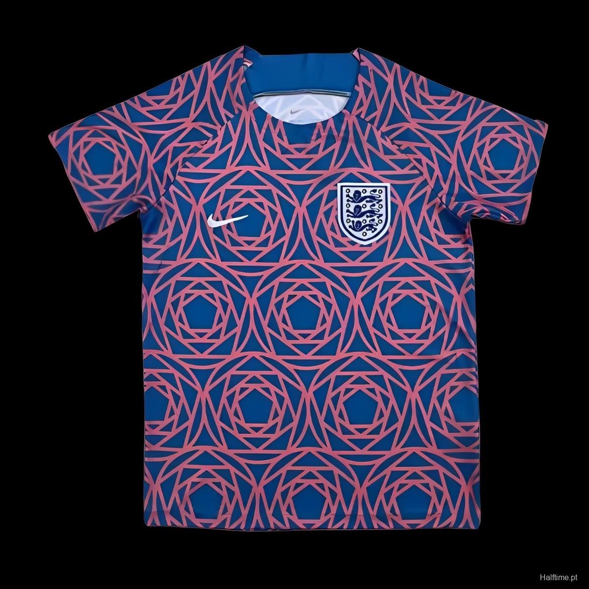 2023 England Lionesses Pre Match Training Jersey - Halftime