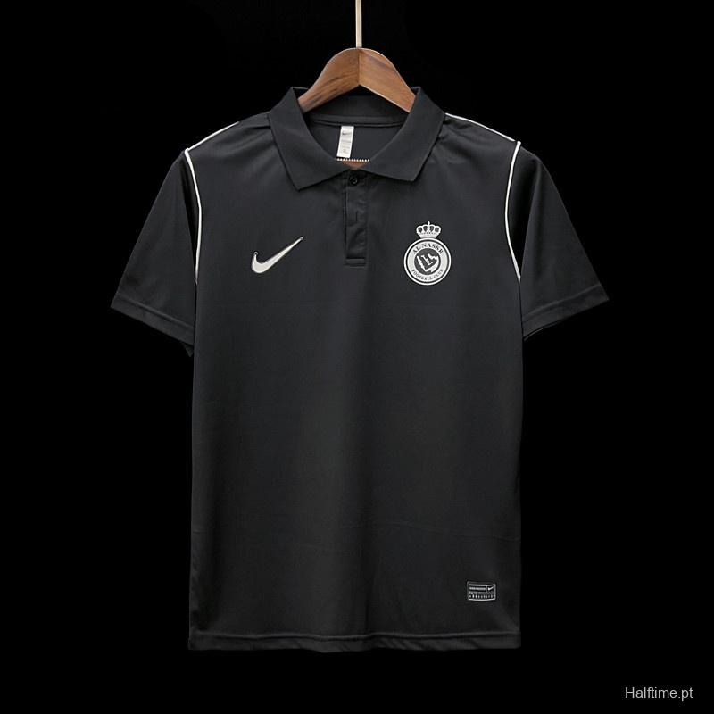 23/24 Al-Nassr Black POLO Jersey