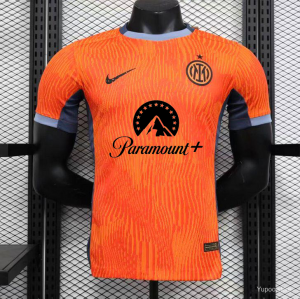 Player Version 23/24 Inter Milan Third Orange Jersey